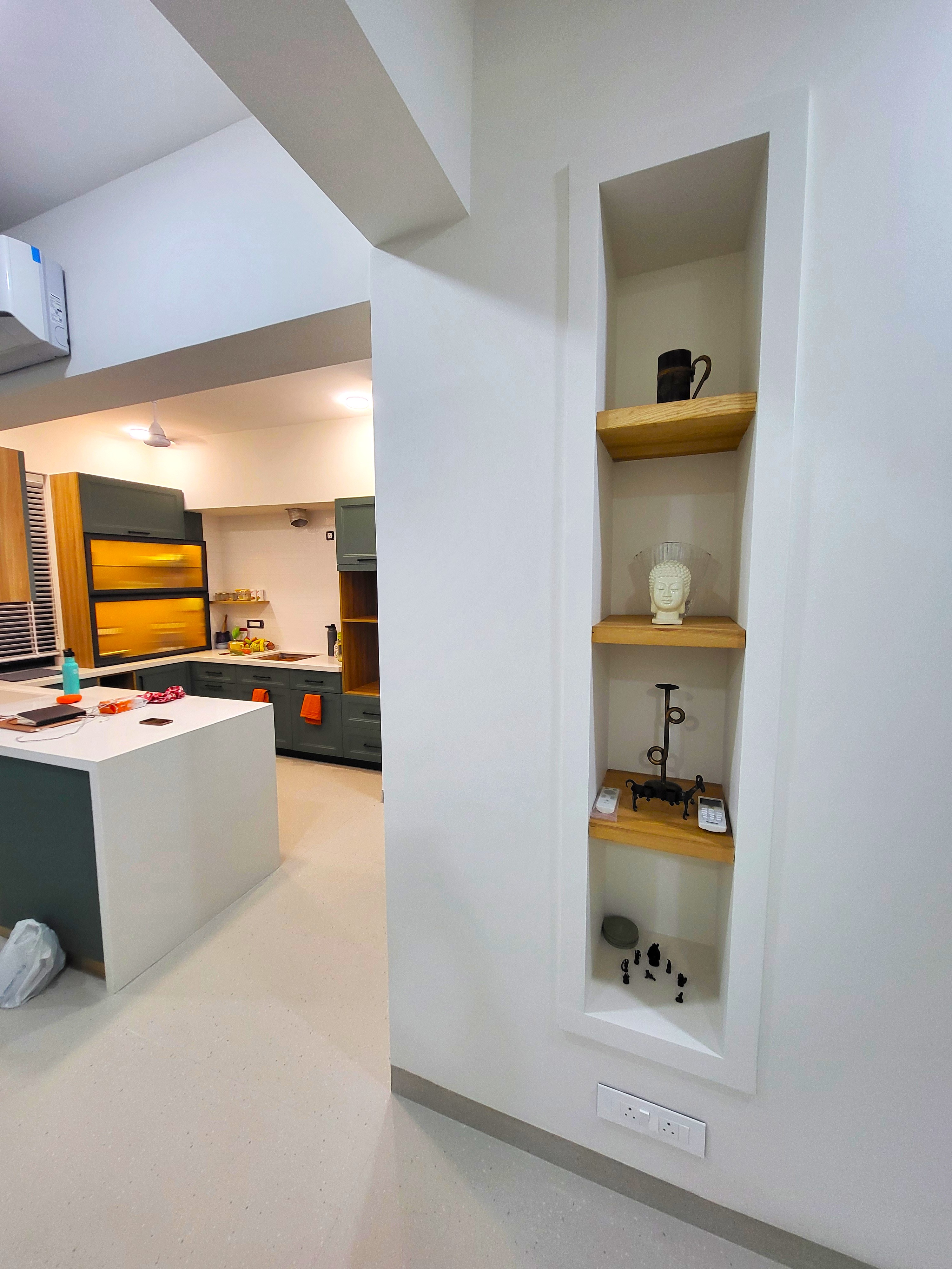 Transition Space - Kitchen to Living Room